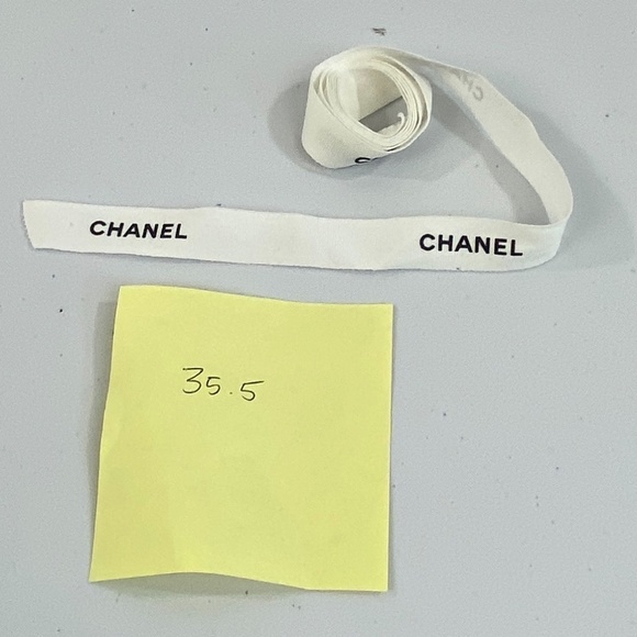 💯AUTHENTIC CHANEL RIBBON 35.5" - Picture 1 of 1
